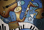 Musical Mural Painting by Cherie Roe Dirksen