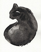My Black Cat Painting by Judith Kunzle