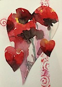 My Valentine Four Painting by Tara Moorman