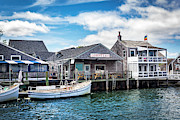 Quintessential Nantucket Harbor Charm Photograph by Carlos Diaz