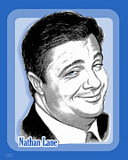 Nathan Lane 2 Digital Art by Greg Joens