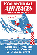 National Air Races 1930 Painting by Unknown