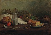 Nature Morte Au Pichet Detain Painting by Eugene Boudin Nature Morte Au Pichet Detain Painting by Eugene Boudin