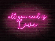 Neon Love I Painting by Grace Popp