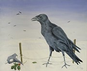 Nevermore, 2015 Painting by Magdolna Ban