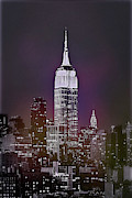 New York State of Mind Mixed Media by Susan Maxwell Schmidt