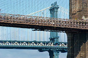 New York Suspension Bridges Photograph by Science Photo Library