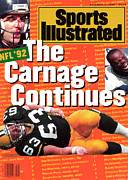 Nfl Football The Carnage Continues Sports Illustrated Cover Photograph by Sports Illustrated