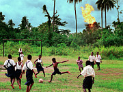 Nigerian Oil Feature Photograph by Chris Hondros