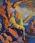 Night Is Fled Photograph by Maxfield Parrish