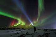Night Rays Photograph by Rostovskiy Anton