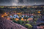 Night Time Over Phoenix Photograph by Anthony Giammarino Night Time Over Phoenix Photograph by Anthony Giammarino
