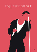 No242 MY Depeche Mode Minimal Music poster Digital Art by Chungkong Art