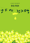 No993 My Big Fish minimal movie poster Digital Art by Chungkong Art
