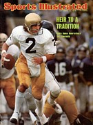 Notre Dame Qb Tom Clements... Sports Illustrated Cover Photograph by Sports Illustrated