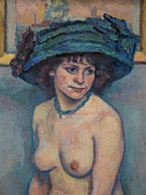Nude Detail, 1910 Painting by Charles Francois Prosper Guerin