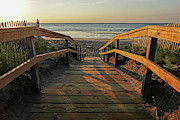 Ogunquit Beach Footbridge at Sunrise Ogunquit Maine Photograph by Toby McGuire Ogunquit Beach Footbridge at Sunrise Ogunquit Maine Photograph by Toby McGuire