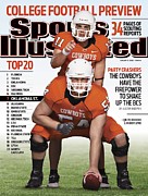 Oklahoma State University Qb Zac Robinson 11 And Andrew Sports Illustrated Cover Photograph by Sports Illustrated