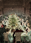 Old Christmas By Washington Irving Drawing by Unknown