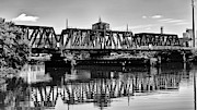 Old Railroad Swing Bridge Photograph by Louis Dallara Old Railroad Swing Bridge Photograph by Louis Dallara