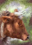 Olly Olly Oxen Digital Art by Lois Bryan Olly Olly Oxen Digital Art by Lois Bryan