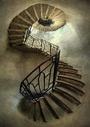 An old staircase #1 Photograph by Jaroslaw Blaminsky