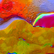 On the Wings of  the Sun No.4 Mixed Media by Zsanan Studio
