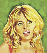 Open-Mouthed Blond Drawing by CSA Images