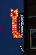 Orange Peel Marquee Photograph by Sharon Popek