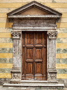 Ornate Door of Tuscany Photograph by David Letts