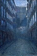 Osterlanggatan, 1904 Painting by Eugene Jansson