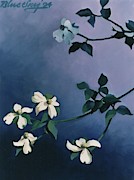 Our Dogwood Painting by Blue  Sky