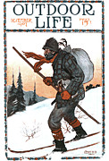 Outdoor Life Magazine Cover December 1907 Painting by Outdoor Life