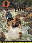 Outdoor Life Magazine Cover June 1934 Painting by Outdoor Life