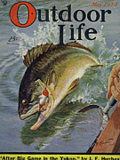 Outdoor Life Magazine Cover May 1934 Painting by Outdoor Life
