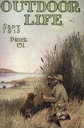 Outdoor Life Magazine Cover September 1913 Painting by Outdoor Life