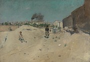 Outskirts Of Madrid Painting by William Merritt Chase