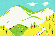 Overlook Drawing by CSA Images Overlook Drawing by CSA Images