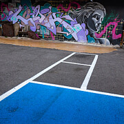 Parking Lot Photograph by Azriel Yakubovitch