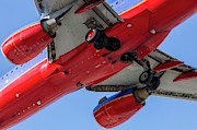 Passenger Jet From Below Photograph by Science Photo Library