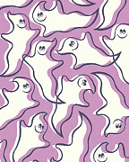 Pattern of Ghosts Drawing by CSA Images