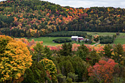 Peacham Vermont Farm on a Hill Photograph by Jeff Folger