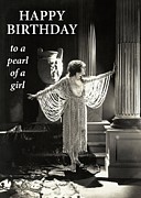 Pearl of a Girl Photograph by Communique Cards