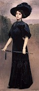 'Pepita', 1908, Oil on canvas, 190 x 85 cm. Painting by Juan Antonio Benlliure -1860-1930-