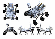 Perseverance Rover Perspectives Photograph by Victor Habbick Visions/science Photo Library