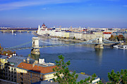 Pest from the Buda Side Photograph by Diane Macdonald