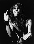 Photo Of James Hetfield And Metallica Photograph by Pete Cronin