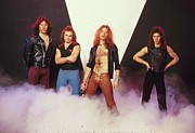 Photo Of Van Halen And Eddie Van Halen Photograph by Fin Costello