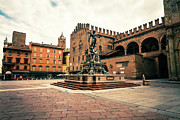 Piazza Del Nettuno In Bologna, Italy Photograph by Zodebala