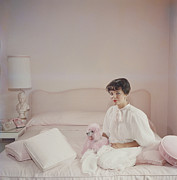 Pink Accessory Photograph by Slim Aarons